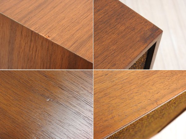 ワーフェデール Wharfedale MELTON2 ブックシェルフ型スピーカー ペア ウォールナット オーディオ 70sビンテージ 英国 ●