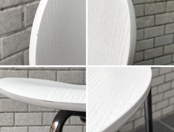 フリッツハンセン Fritz Hansen アントチェア ホワイト カラードアッシュ アルネ・ヤコブセン 3本脚 北欧 デンマーク ■