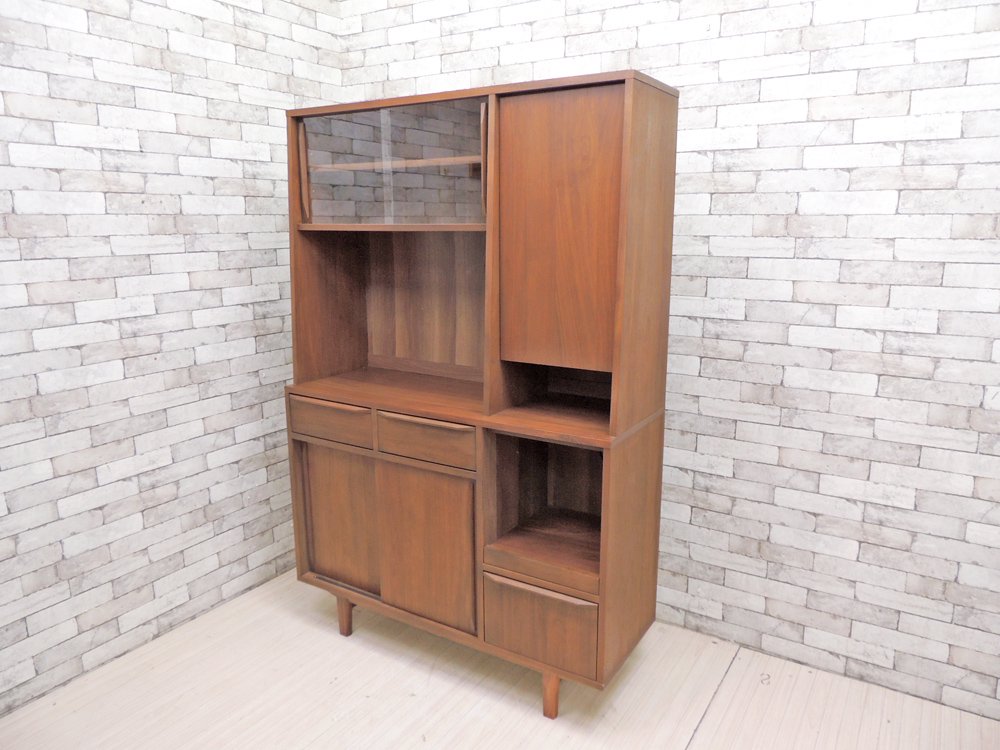 引取限定@東京]unico 食器棚 NORD ウニコ キッチンボード