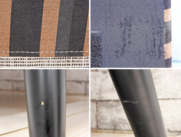 フランフラン Francfranc ナビア NAVIA パッチワーク 3Pソファ レッド × オレンジ 定価¥139,320- ●