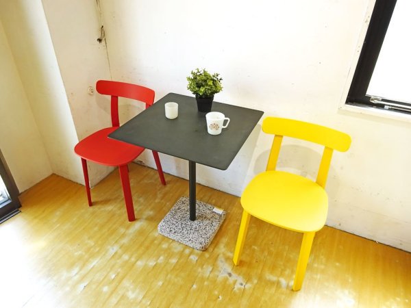 ヴィトラ Vitra オールプラスチック チェア All Plastic Chair ジャスパー モリソン Jasper Morrison レッド RED ★