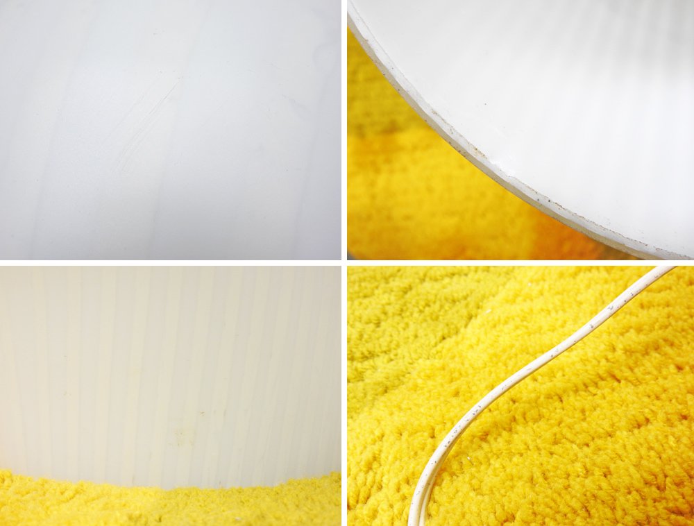 パイル&プッツラー Peill&Putzler マッシュルーム ランプ Mushroom Lamp マーブル ガラス デスクライト ドイツ ビンテージ 希少 ヤマギワ取扱 ●