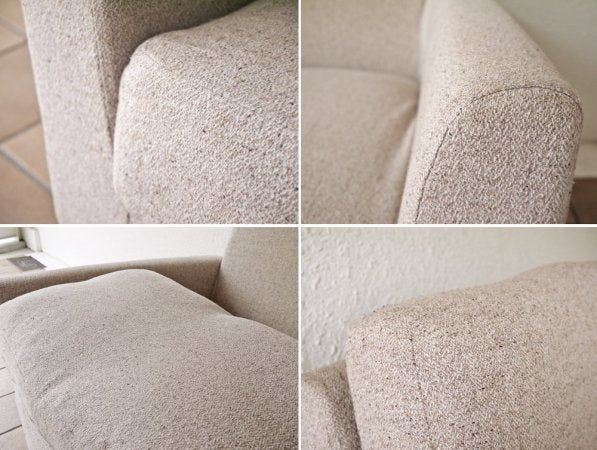 モモナチュラル Momo Natural フォノ PHONO 1人掛けソファ カバーリング シンプルデザイン ナチュラル系 定価¥85,800- ◇