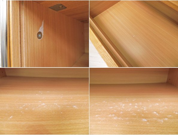 無印良品 MUJI ステンレスユニットシェルフ カップボード タモ材 シンプルデザイン 総額:¥60,260- ●