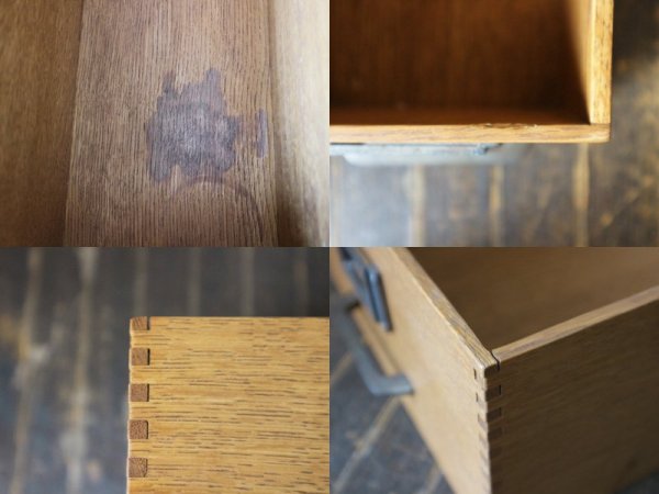 トラックファニチャー TRUCK FURNITURE エージーボックス AG BOX Lサイズ 1+ Sサイズ 4個 (計5点セット) ナラ無垢材 鋳鉄 収納ボックス ◎
