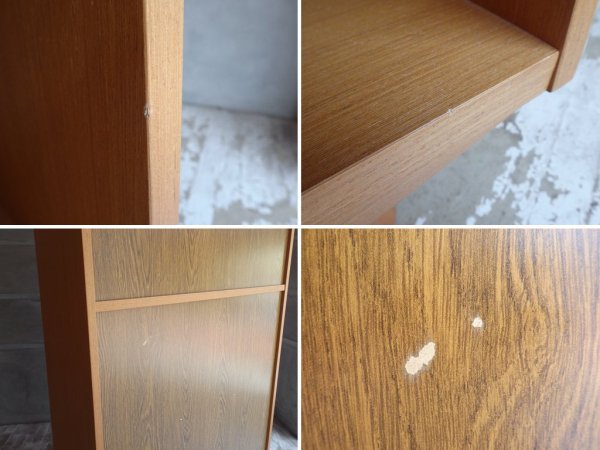 ウニコ unico アルベロ ALBERO ブックシェルフ M オープンシェルフ 北欧ビンテージスタイル 廃番 希少 ♪