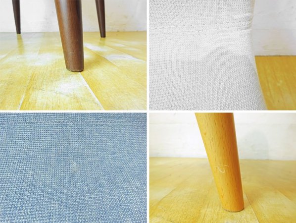 イデー IDEE コショネ COCHONNET CHAIR ダイニングチェア ホワイト & ネイビー 北欧スタイル ★