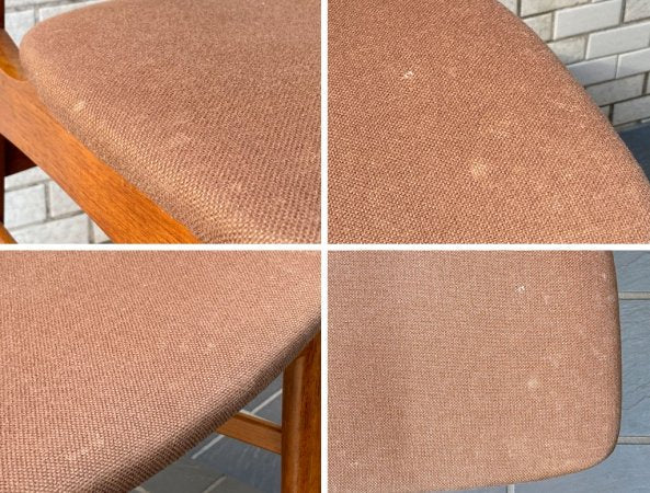 辻木工 ジャパンビンテージ ダイニングチェア チーク材 国産家具 北欧デザイン A ■
