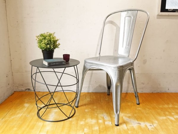 トリックス TOLIX エーチェア A-chair スタッキングチェア ガルバナイズド グザビエ・ポシャール インダストリアル 工業系 フランス ★
