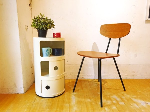 カルテル Kartell コンポニビリ 3段 ホワイト アンナ・カステッリ・フェリエーリ ストレージボックス ホワイト イタリア モダンデザイン ★