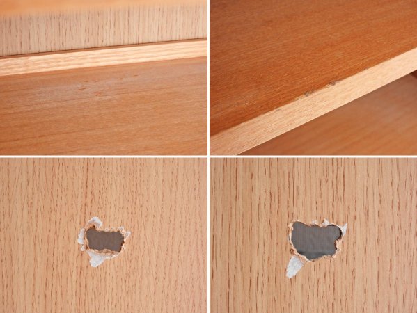 無印良品 MUJI タモ材 組み合わせて使える木製収納 ミドルタイプ H175cm 本棚 ブックシェルフ 棚板×6枚 廃番 希少 現状品 A ●