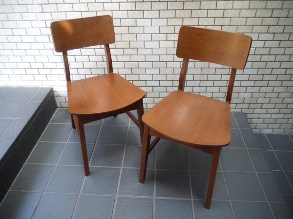 フランフラン francfranc コムンチェア ウッド COMUN CHAIR WOOD ダイニングチェア 板座 A ■