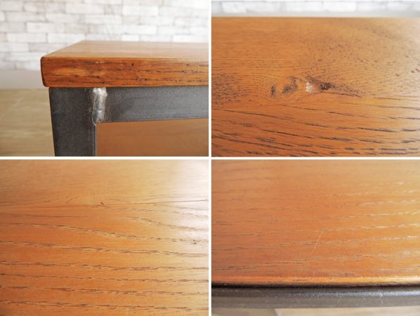 トラックファニチャー TRUCK FURNITURE AG SHELF TVボード AVボード オーク無垢材 W93cm インダストリアル ●