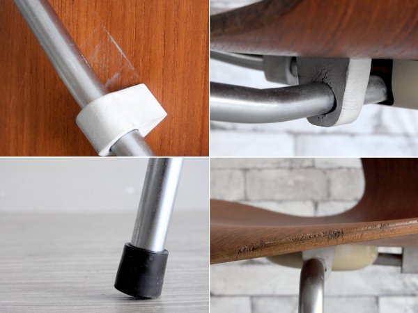 フリッツハンセン Fritz Hansen 1967年製 ビンテージ セブンチェア チーク材 アルネ ヤコブセン Arne Jacobsen 北欧 デンマーク ●