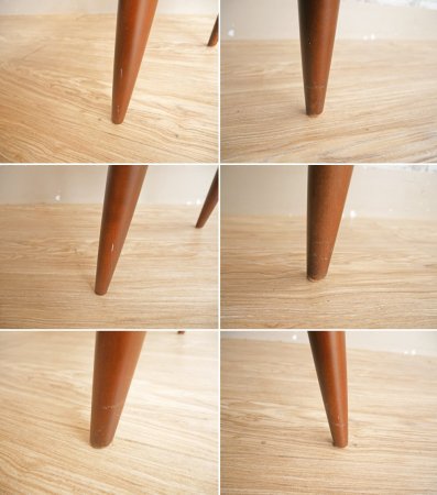 イデー IDEE コショネ COCHONNET CHAIR ダイニングチェア 2脚セット オレンジ 北欧スタイル 合計定価¥66,000- A ●