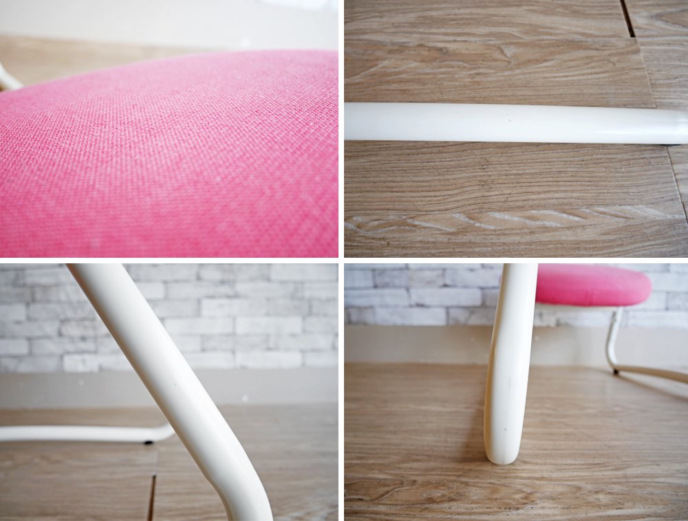 バランス balans Management フィントスツール Fint STOL バランスチェア ピンク 5段階高さ調節 ノルウェー 北欧家具 生産終了品 定価¥24,840- ●