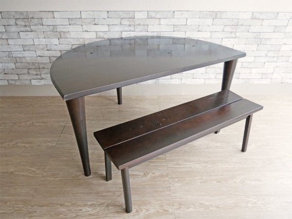 飛騨産業 HIDA 森のことば ベンチ ホワイトオーク無垢材 SN661 W119cm 定価¥81,400- ●