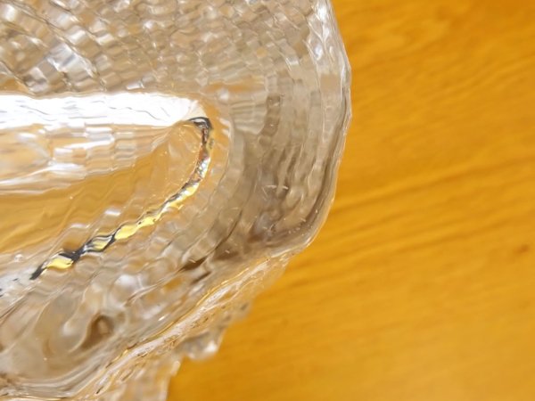 イッタラ iittala ピヌス Pinus フラワーベース クリア ガラス タピオ・ヴィルカラ Tapio Wirkkala フィンランド 北欧 ビンテージ ★