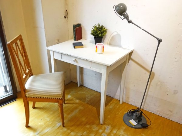 フランス ビンテージ France Vintage オーク無垢材 ダイニング チェア 鋲打ち スタッヅ ロクロ脚 装飾 ★