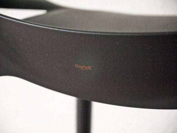 カルテル Kartell マスターズ スツール 65 Masters stool ブラック フィリップ ・ スタルク Philippe Starck イタリア 定価¥59,700- B ◇
