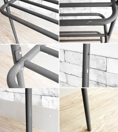 デュエンデ DUENDE ウォールラック WALL RACK 壁掛け シェルフ 7段 スチール グレー H180cm SEMPRE取扱い 定価:\30,800- ●