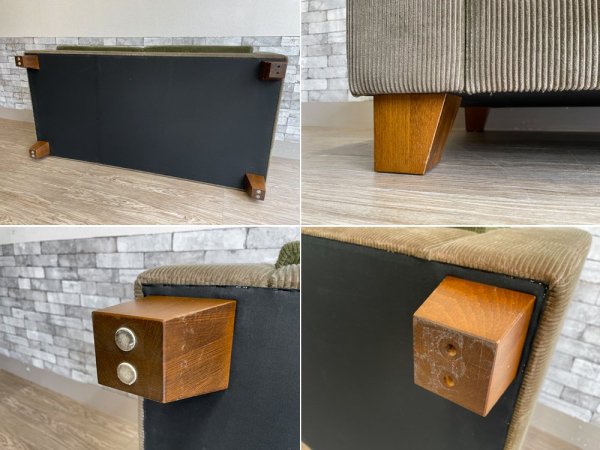 ジャーナルスタンダードファニチャー journal standard Furniture リヨン ソファ LYON SOFA 2P コーデュロイ生地 ●