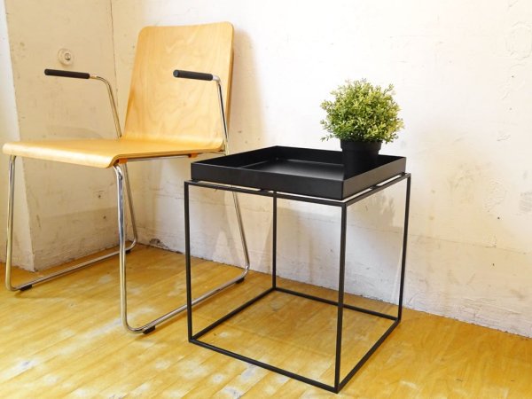 ヘイ HAY トレイテーブル Tray Table スクエア ブラック 40cm サイドテーブル デンマーク コンラン取扱 ★