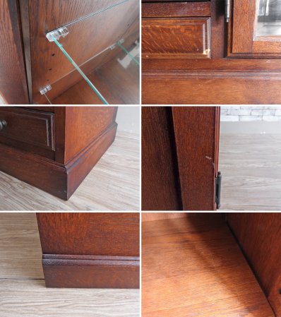 えぞ民芸 蝦夷民芸 EZO オーク材 リビングボード サイドボード 民芸家具 北海道 ●