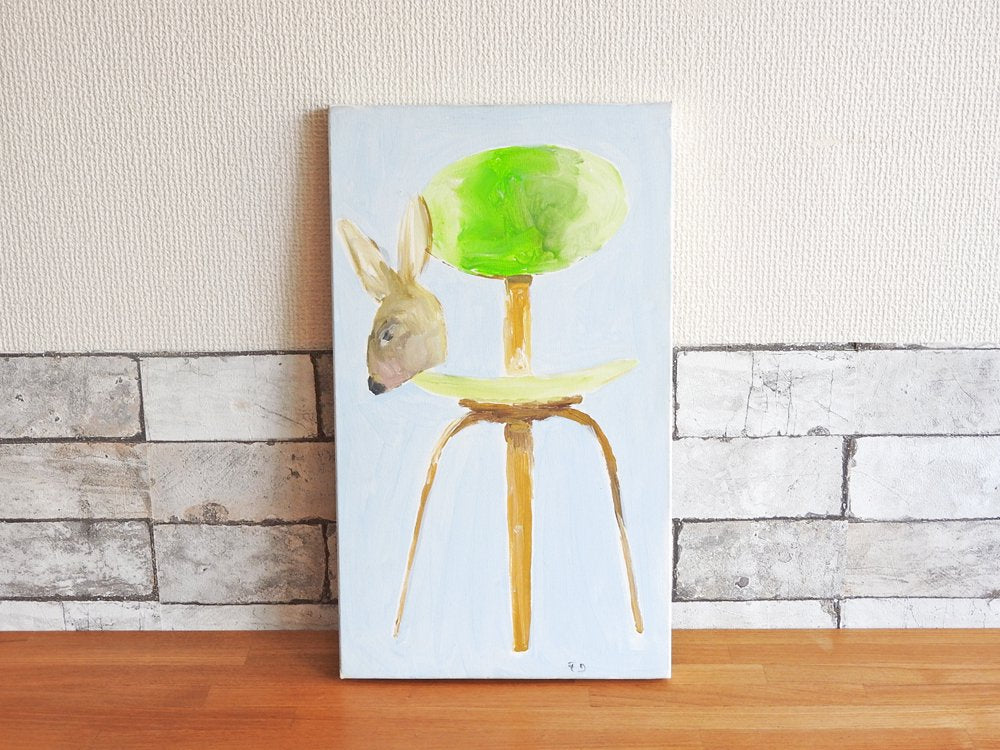 エディ・ドミニク・デュビアン 子供と怪獣 原画 キャンバスアート