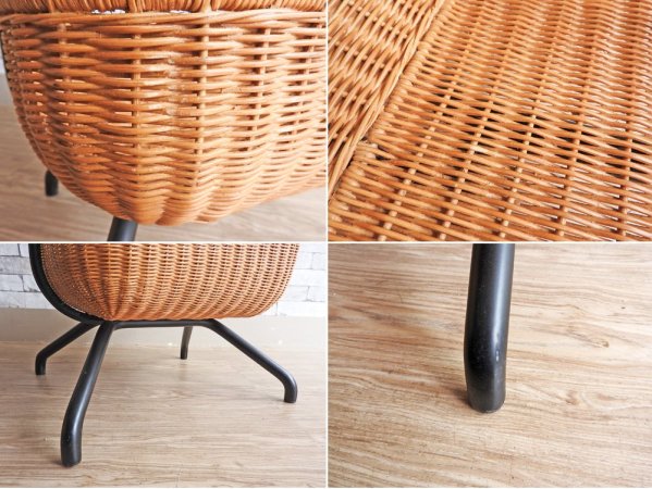 イデー IDEE ワラビー ハンガースタンド WALLABY HANGER STAND ハンガーラック ラタン 定価¥31,900- ●