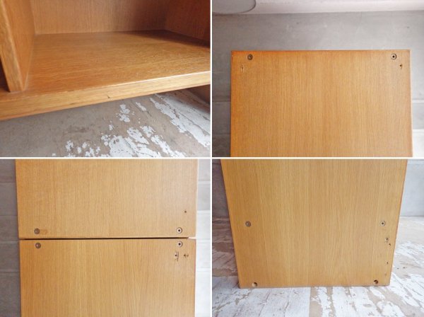 ソボーモブラー Soborg mobler SM-70 オーク材 2列4段 ファイリングドロワーシェルフ×2 ボーエ・モーエンセン Borge Mogensen デンマーク ♪