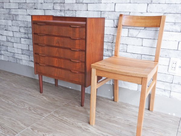 デンマーク ビンテージ Danish Vintage チーク材 チェスト 抽斗5杯 北欧家具 イルムス ボリフス ILLUMS BOLIGHUS 取扱い ●
