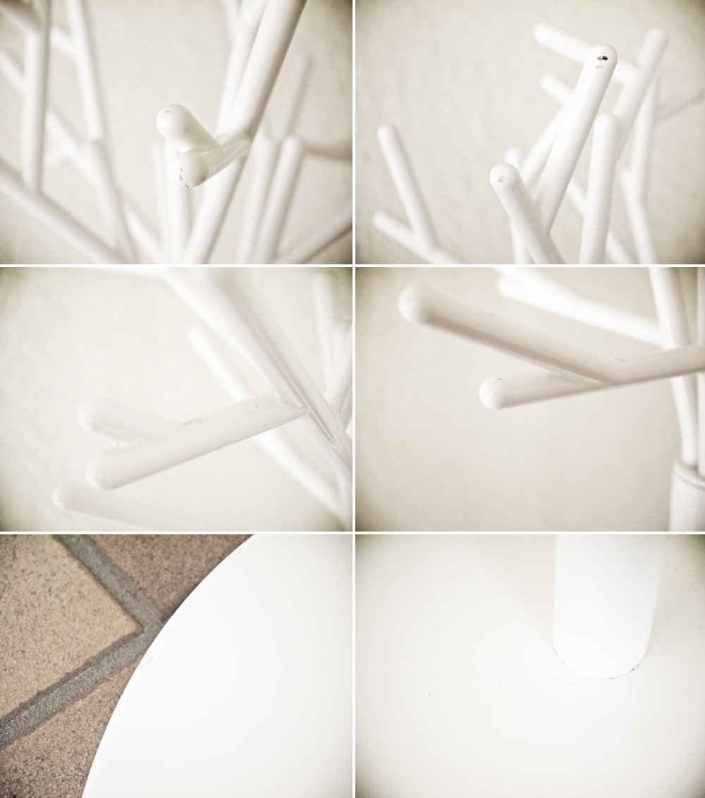 リーンロゼ ligne roset ロゼクララ ROSETCLARA コートスタンド ホワイト Evangelos Vasileiouデザイン 定価¥159,500- ◇