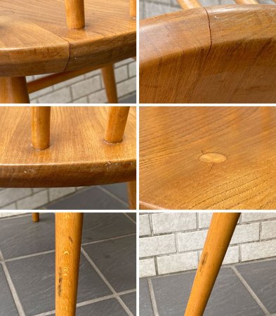 アーコール Ercol ビンテージ フープバック ダイニングチェア ロイズアンティークス Lloyd's Antiques 英国家具 ■