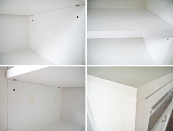 モモナチュラル Momo Natural シエル CIELE 2 DOOR キャビネット フラップ扉 パイン材 ホワイト フレンチカントリー ◇