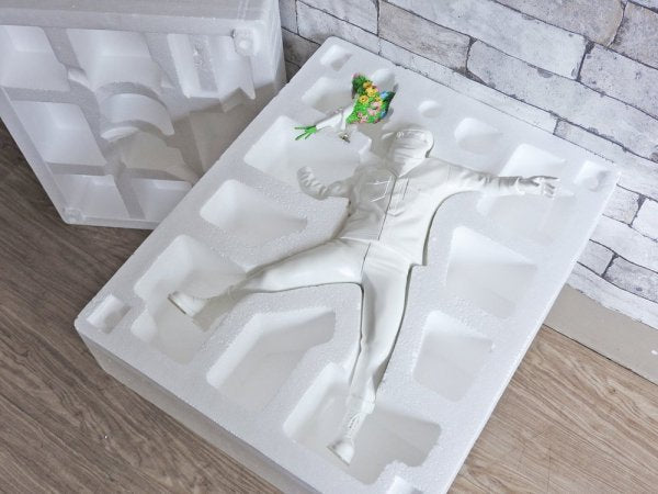 メディコムトイ MEDICOM TOY Sync.×BRANDALISM フラワーボンバー FLOWER BOMBER バンクシー BANKSY フィギュア オブジェ 箱付 廃番 ●