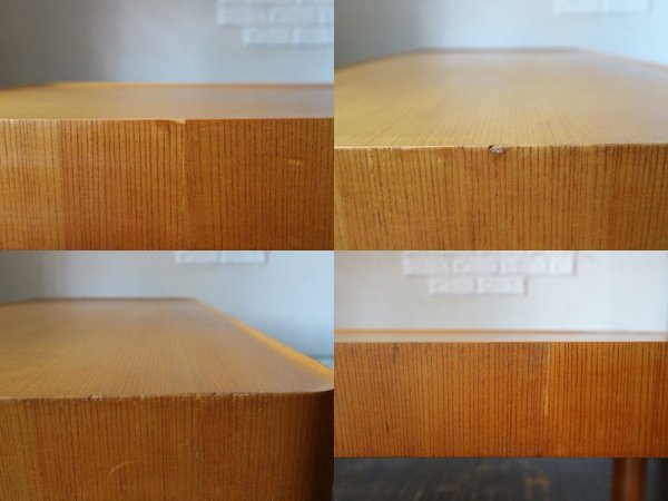 天童木工 Tendo ビンテージ チーク材 ハコ テーブル HACO TABLE 剣持 勇 センターテーブル 希少廃番 現行定価¥223,300- ◎