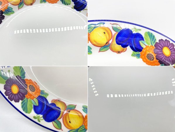 ロイヤルコペンハーゲン Royal Copenhagen ゴールデンサマー Golden Summer 26cm プレート 北欧食器 ●