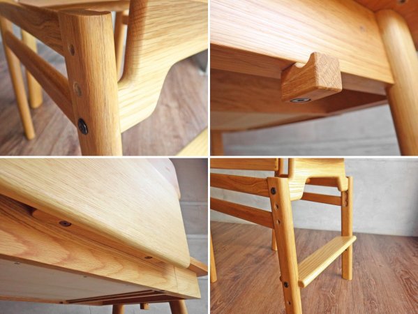 アクタス キッズ ACTUS KIDS FURNITURE サークル デスク セット sarcle desk set チェア デスクチェスト デスクシェルフ デスクパネル 定価237,160円 ♪
