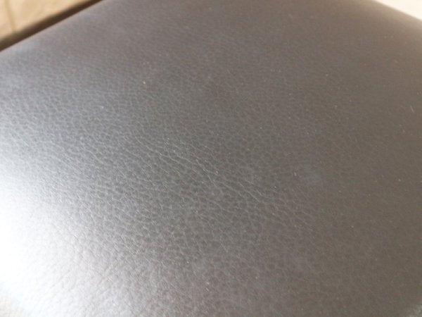 BC工房 らくらくスツール オットマン 本革 チーク 無垢材 ブラック 畳ずり 和モダン ◎