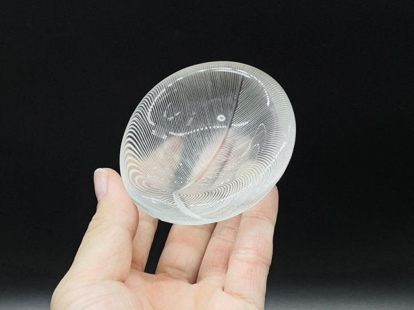 イッタラ iittala ガラスアートオブジェ Art Object 3337 Sサイズ ボウル W7.5cm タピオ・ヴィルカラ Tapio Wirkkala フィンランド 北欧ビンテージ ●