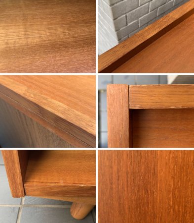 ウニコ unico アルベロ ALBERO ブックシェルフ Sサイズ チーク材 北欧ビンテージスタイル 廃番 ■