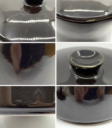 アラビア ARABIA キルタ KILTA ポット 蓋付きピッチャー カイフランク Kaj Franck フィンランド 北欧食器 ブラック ●