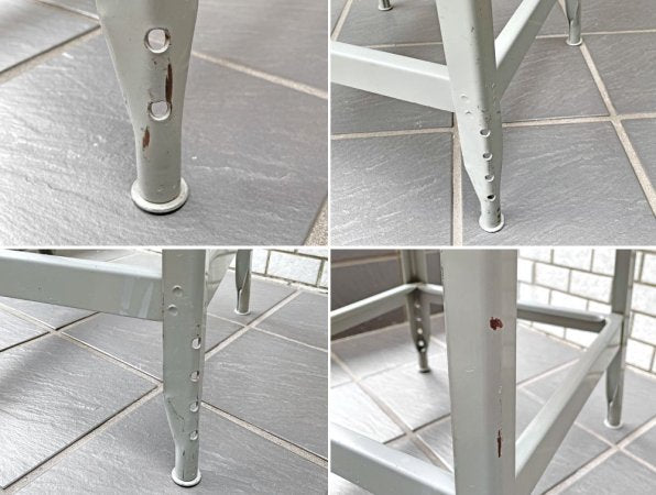 リオン LYON ファクトリースツール FACTORY STOOL グレー Sサイズ P.F.S取扱 インダストリアル ガレージ ■