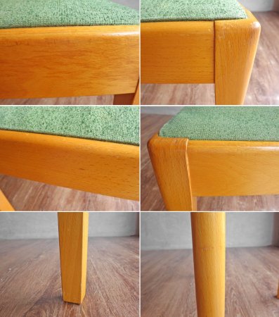 パシフィックファニチャーサービス PACIFIC FURNITURE SERVICE P.F.S. DHダイニングチェア DH DINING CHAIR
ビーチ 定価45,100円 現状品 ♪