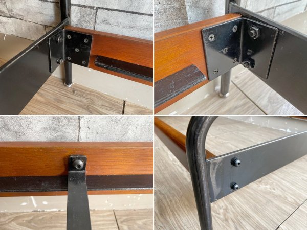 ジャーナルスタンダードファニチャー journal standard Furniture サンク SENS ベッドフレーム セミダブル 鉄脚 インダストリアルデザイン 定価¥78,100- ●