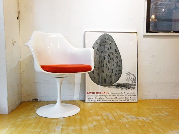 ノル Knoll ビンテージ チューリップチェア アーム エーロ・サーリネン Eero Saarinen ノール スペースエイジ ミッドセンチュリー ★