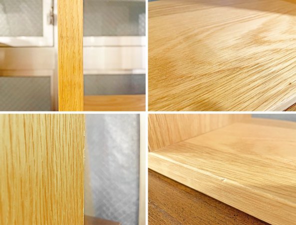 無印良品 MUJI スタッキングシェルフ 2列2段 オーク材 オープンシェルフ W81cm 定価22,800円 ●