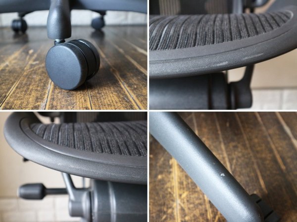 ハーマンミラー Herman Miller アーロンチェア Aeron Chair Aサイズ ポスチャーフィット フル装備 デスクチェア オフィス ◎