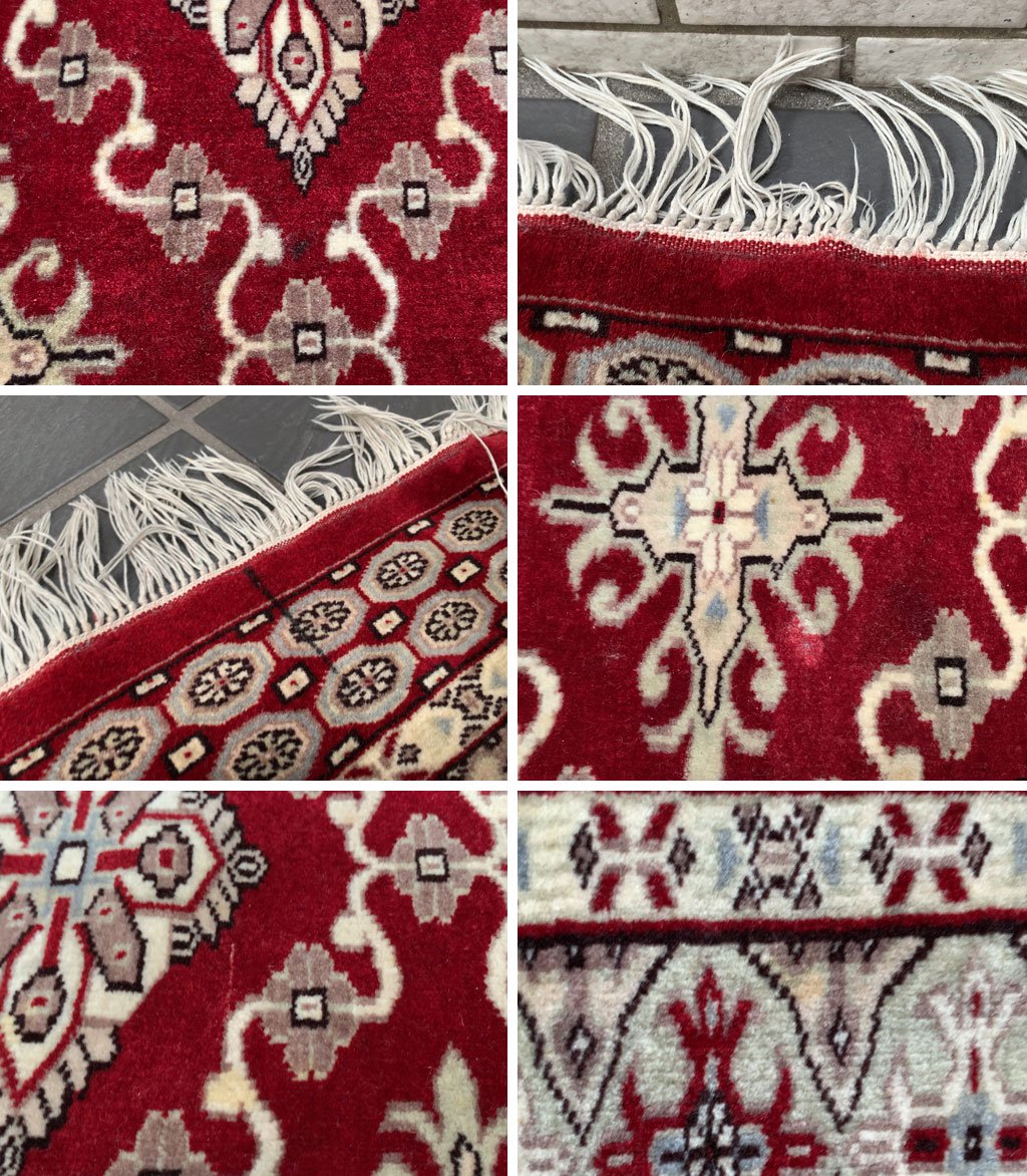JARMUSCH購入 ビンテージ キリム ラグ 絨毯 180×125cm 現状特価品 ■